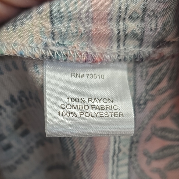 Uncle Frank Vibrant Geometric Long Sleeve Dress - Picture 7 of 7